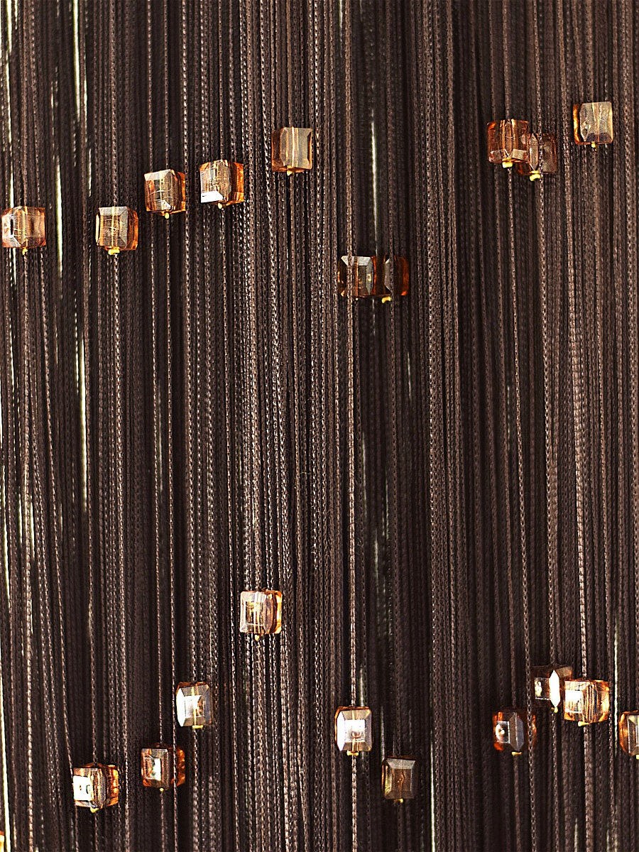 Штора-лапша нитяная кисея