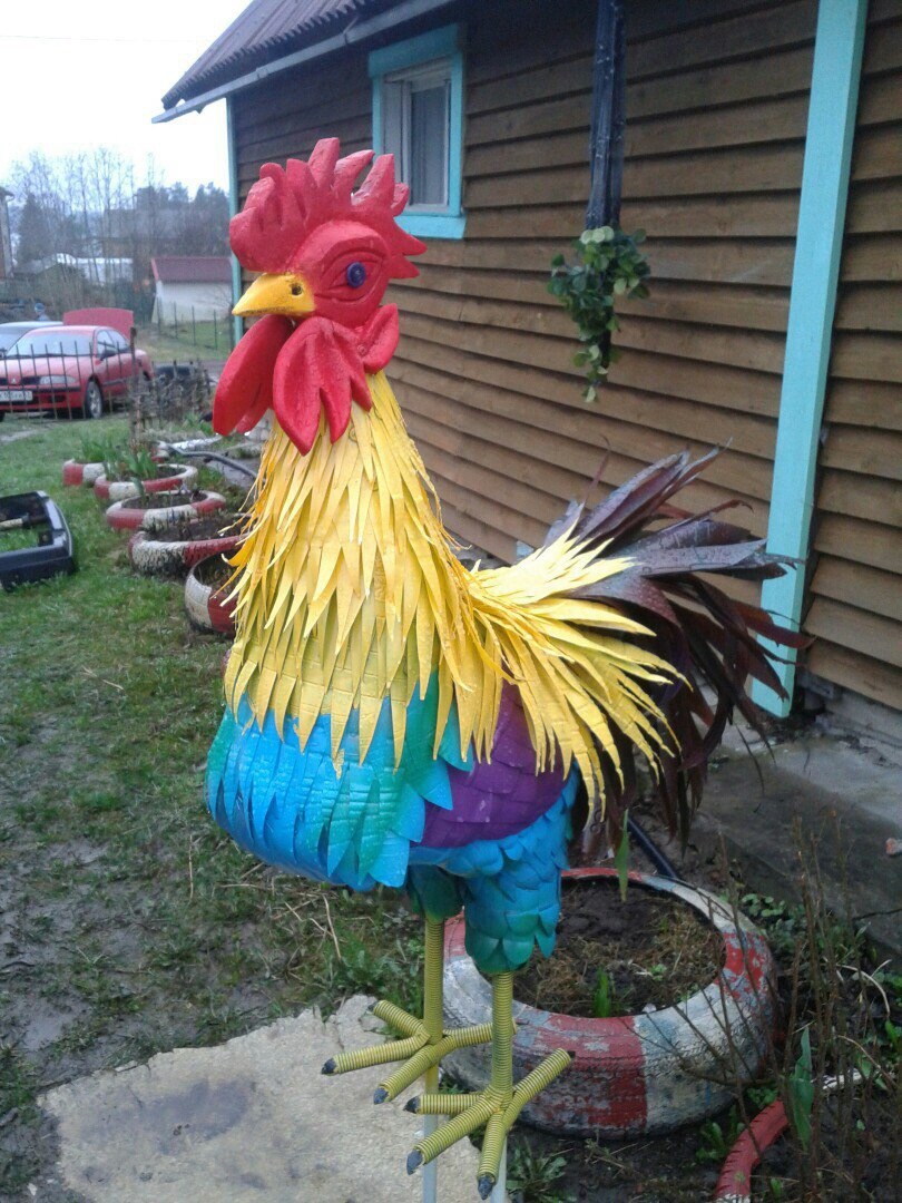 Поделка из пластиковых бутыло