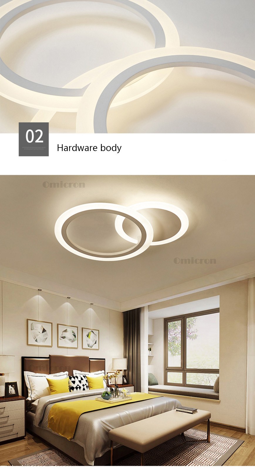 Светильники в спальню