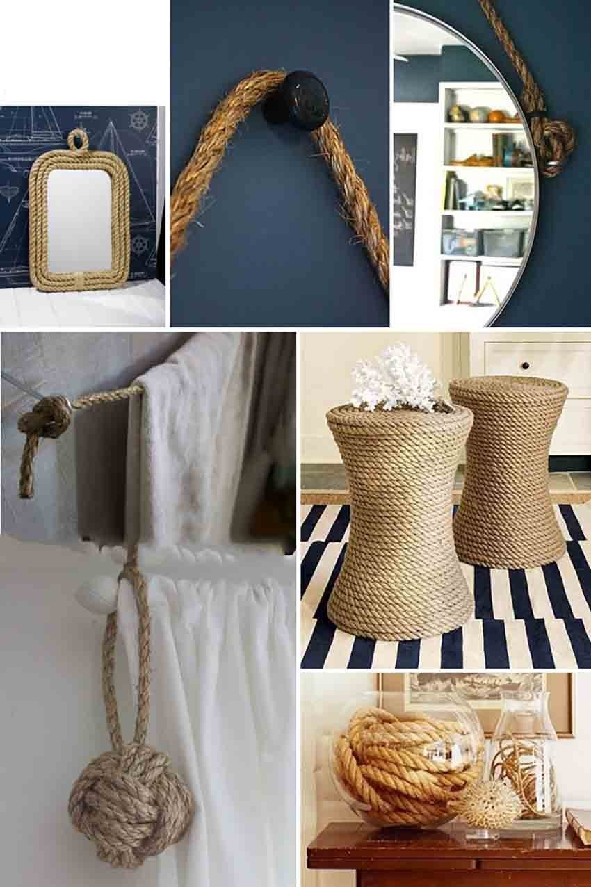 Декор из каната