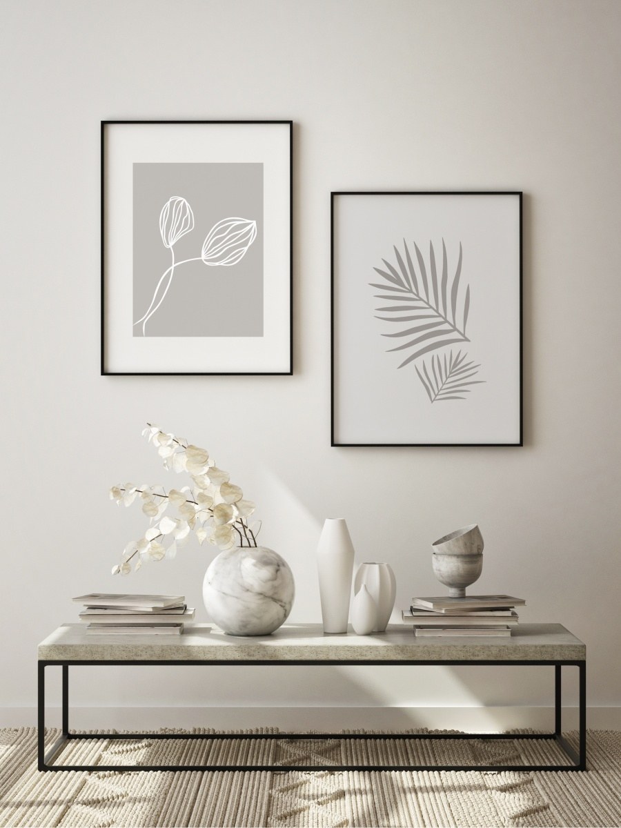 Минималистичные постеры для интерьера