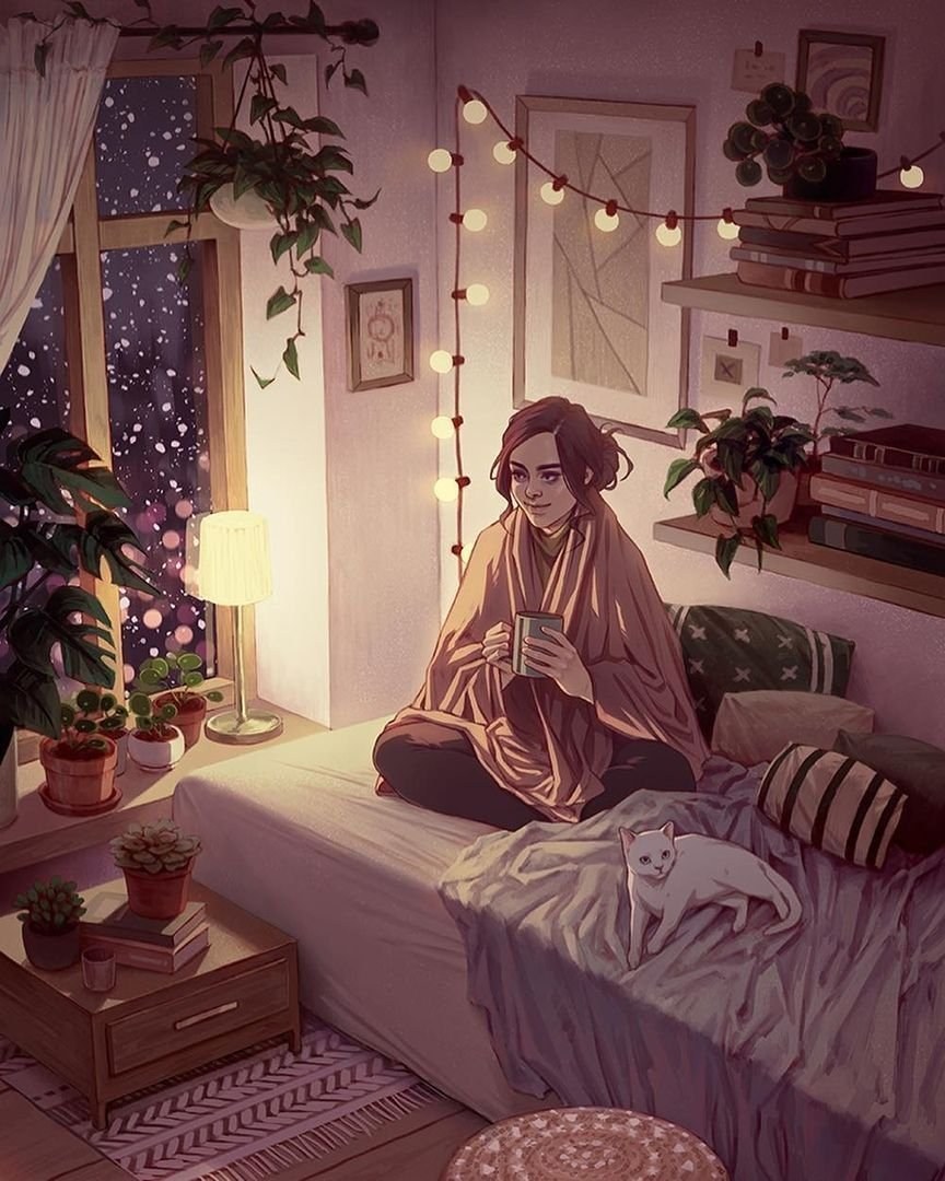 Уютные рисунки