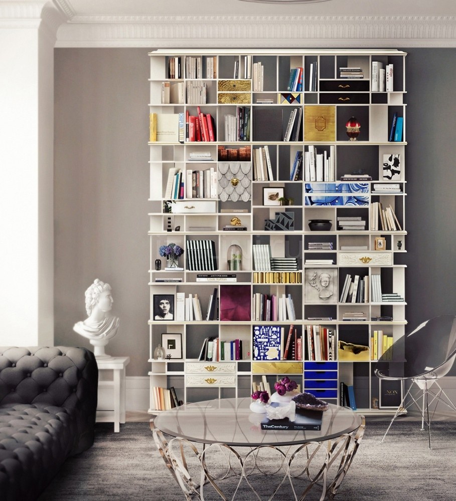 Необычные книжные стеллажи