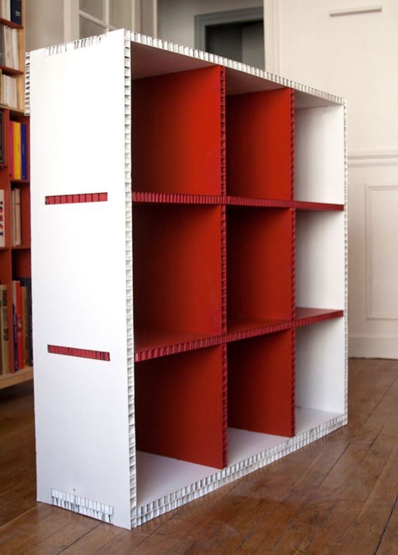 Стеллаж из гофрокартона