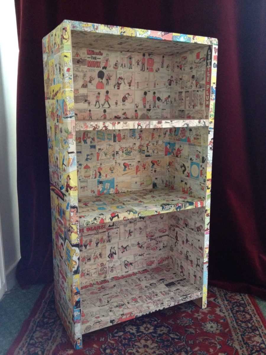 Стеллаж из картона