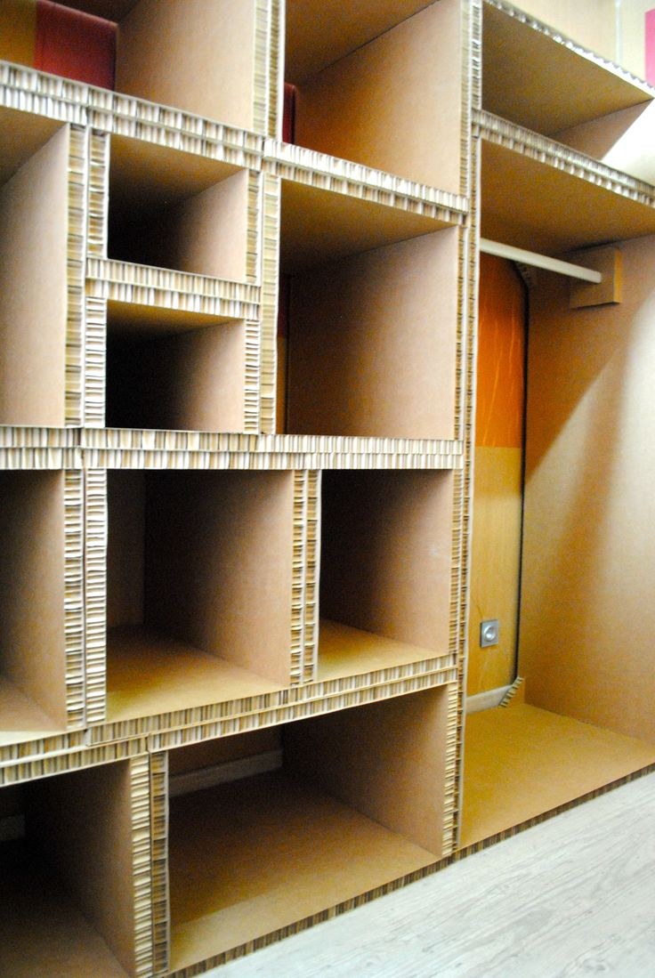 Полка из гофрокартона