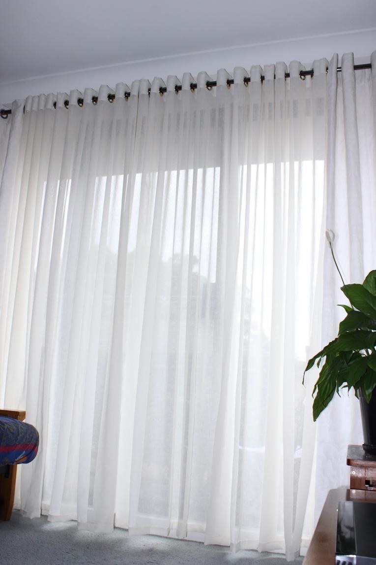 Тюль на кольцах