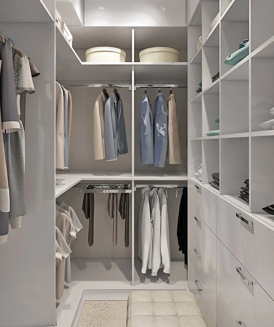 Гардеробная комната 6м2 икеа