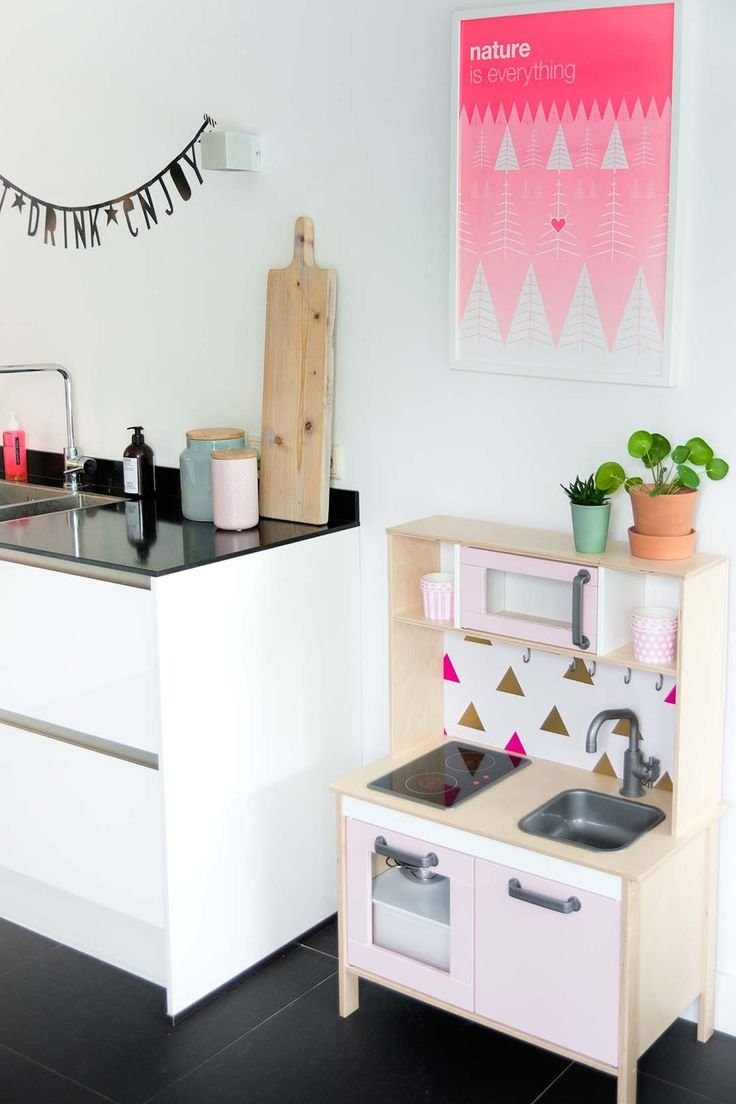 Детская кухня икеа ДУКТИГ В интерьере