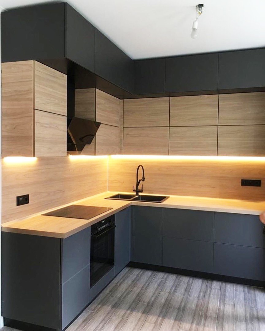 Матовые кухни