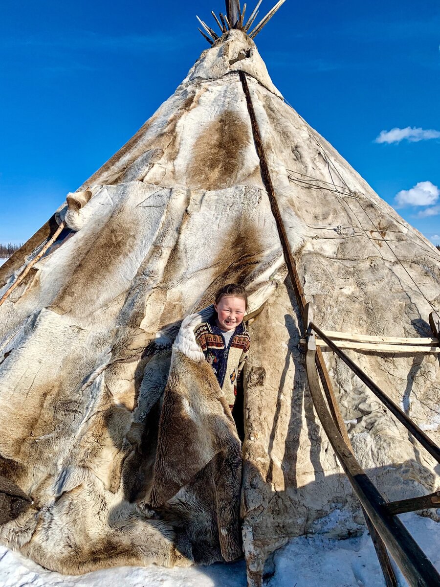 Жилище ненцев чум