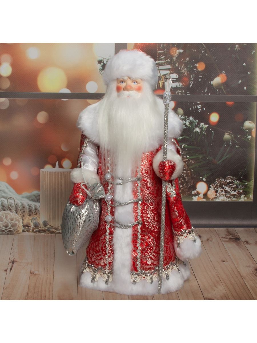 Интерьерная кукла дед мороз своими руками (64 фото)