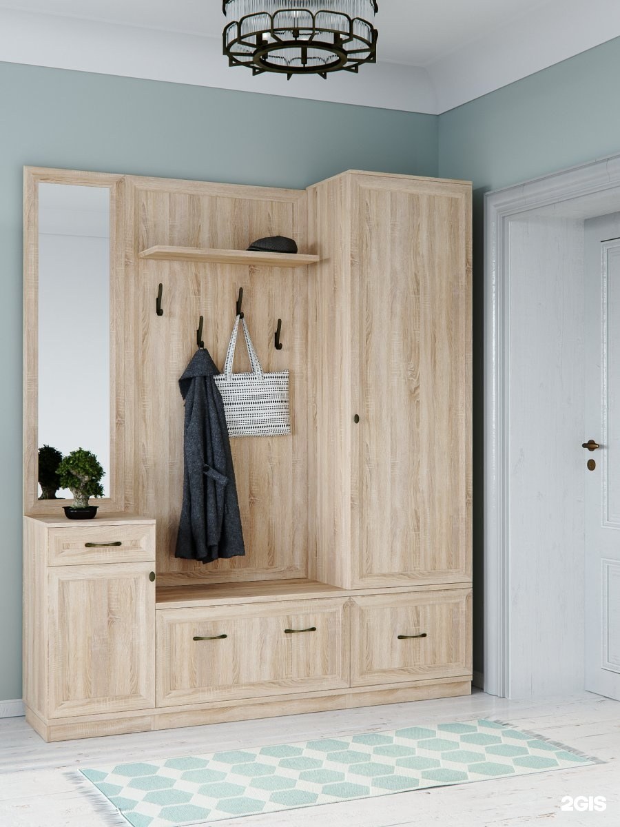 Прихожая дуб сонома