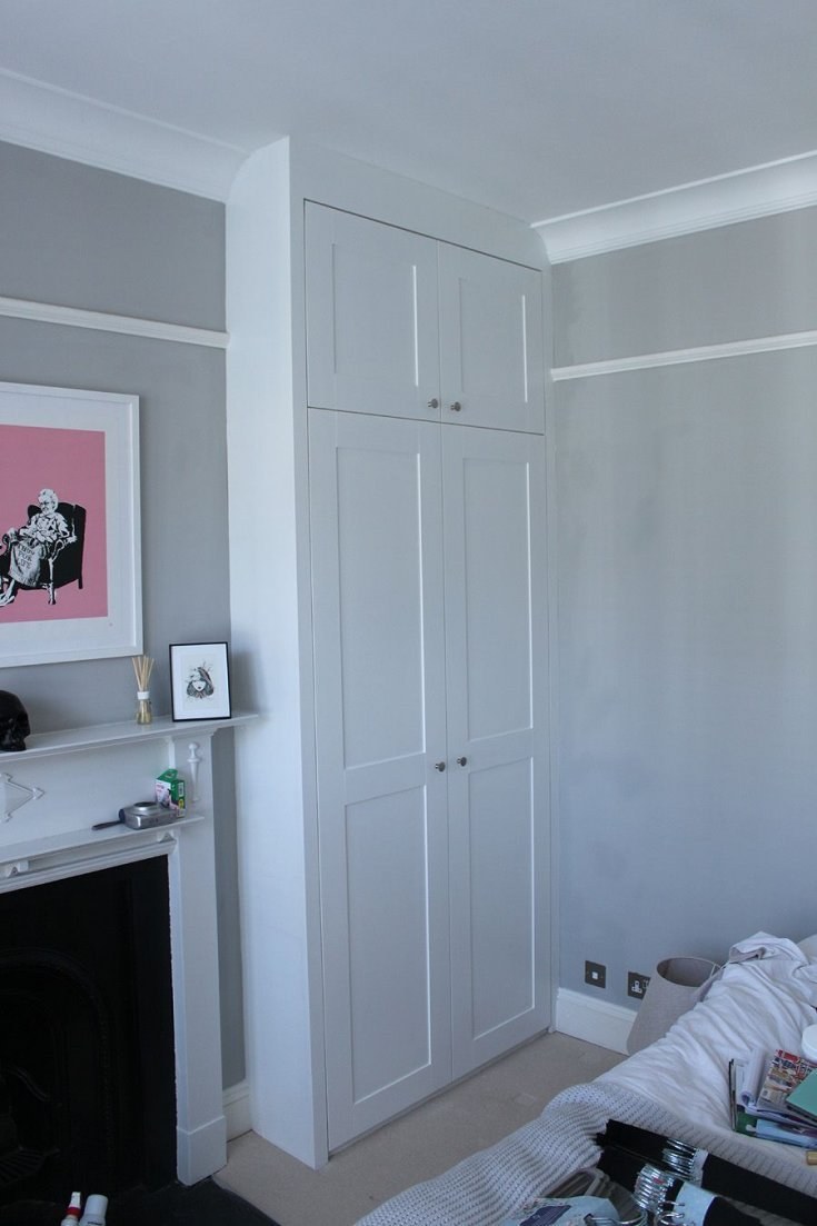 Встроенный в нишу икеа ПАКС