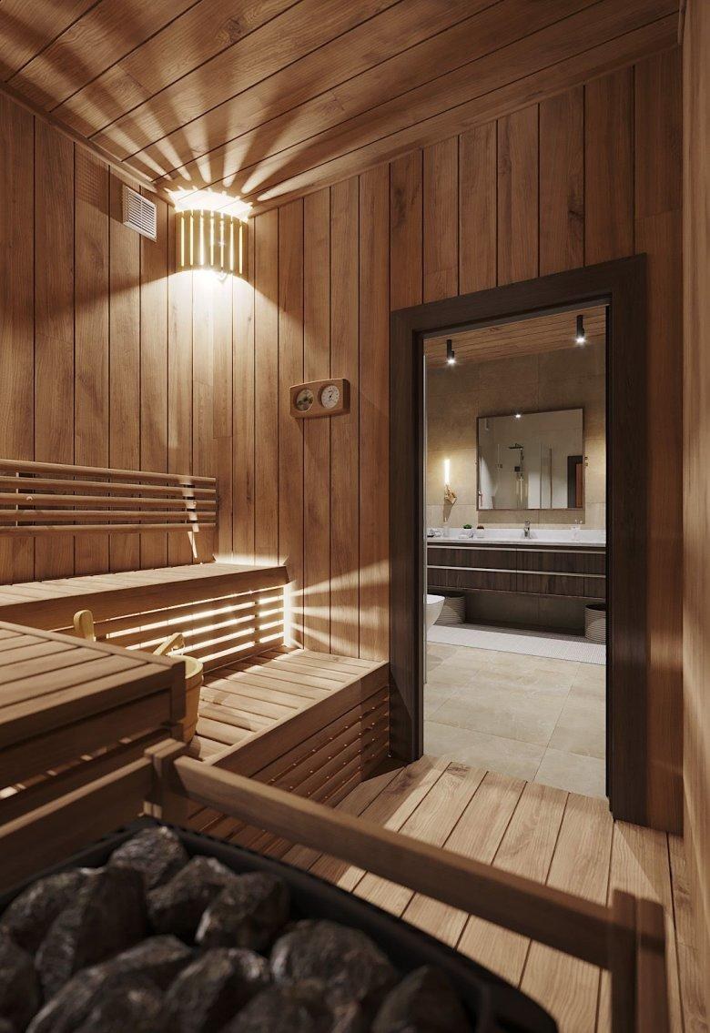 Интерьер сауны