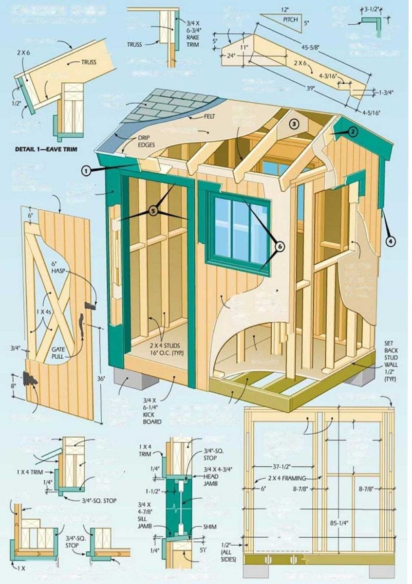 Garden Shed чертеж