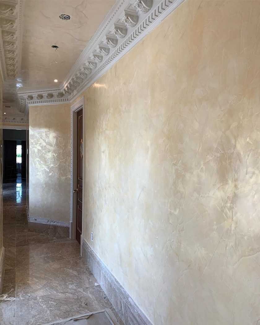 Венецианская штукатурка Каррарский мрамор