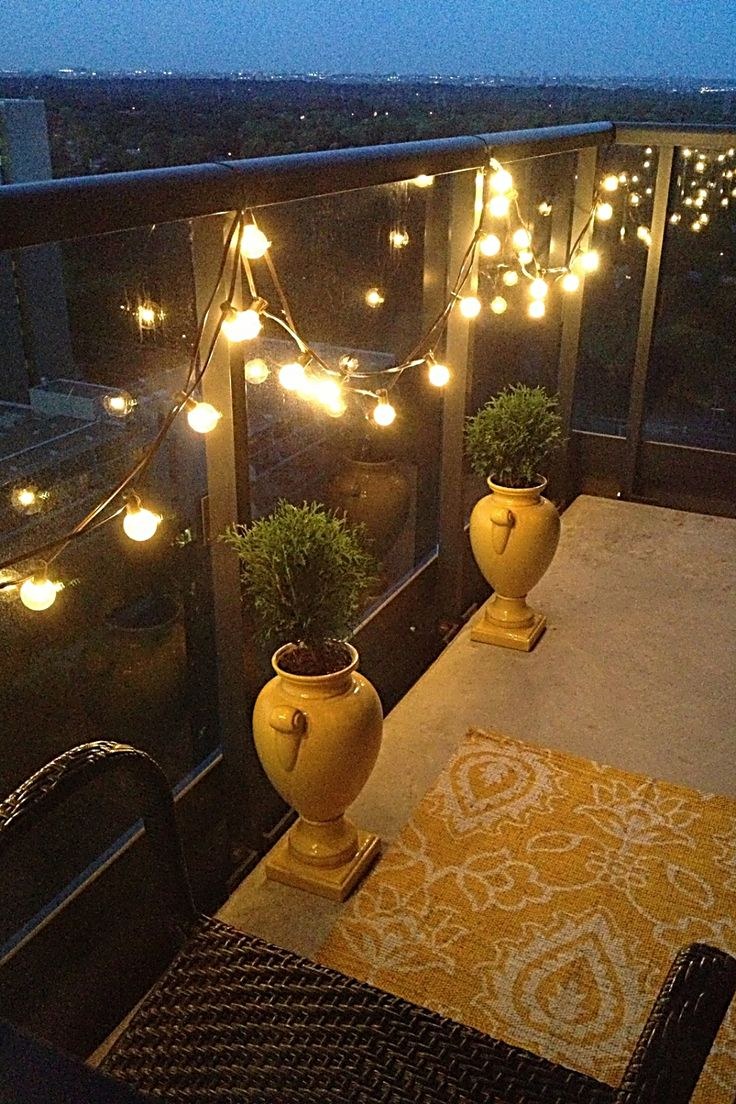 Светильники для открытого балкона