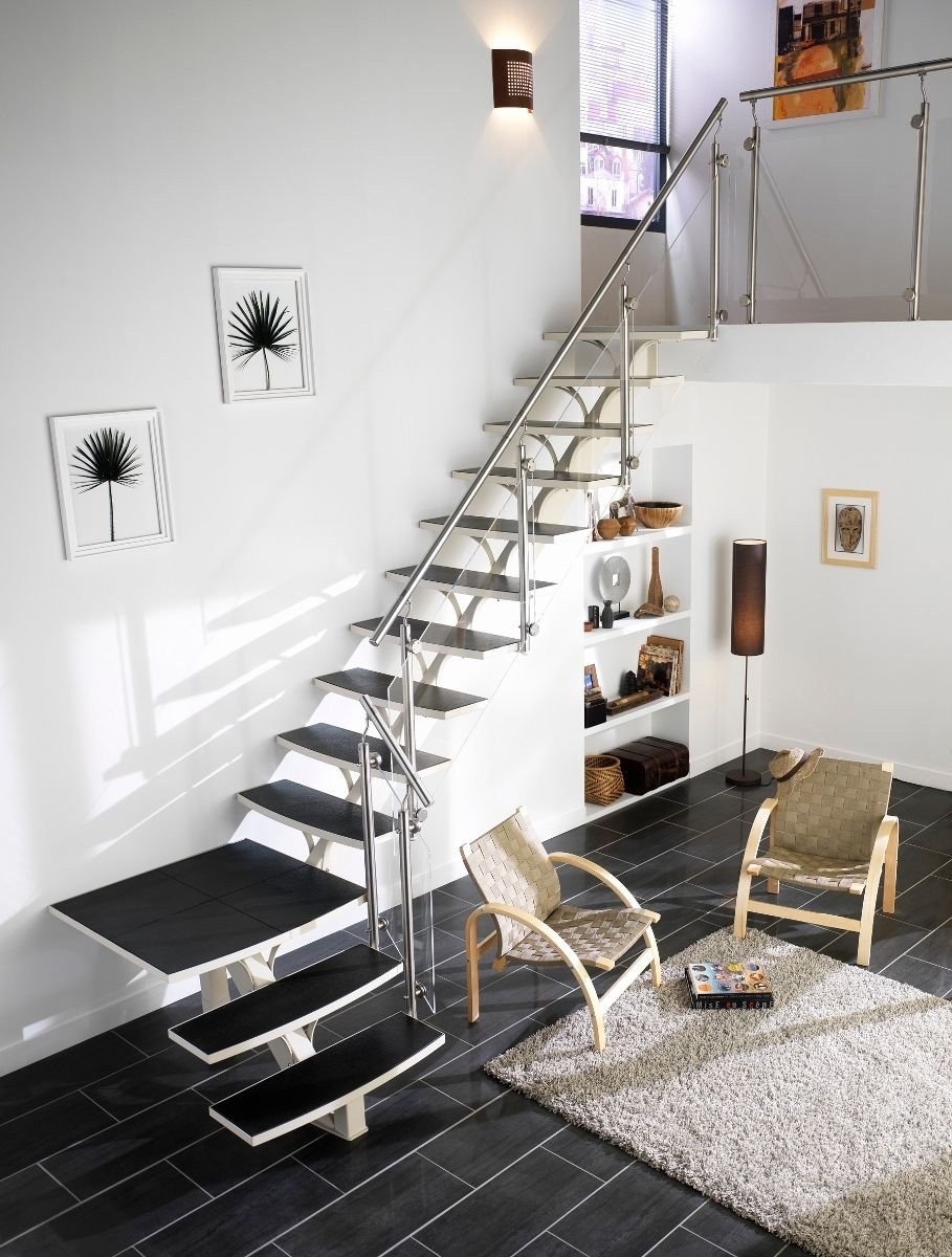 Металлические лестницы в частном доме