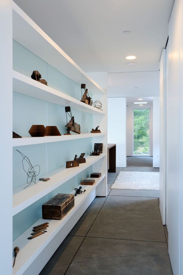 Стеллаж в прихожую узкий