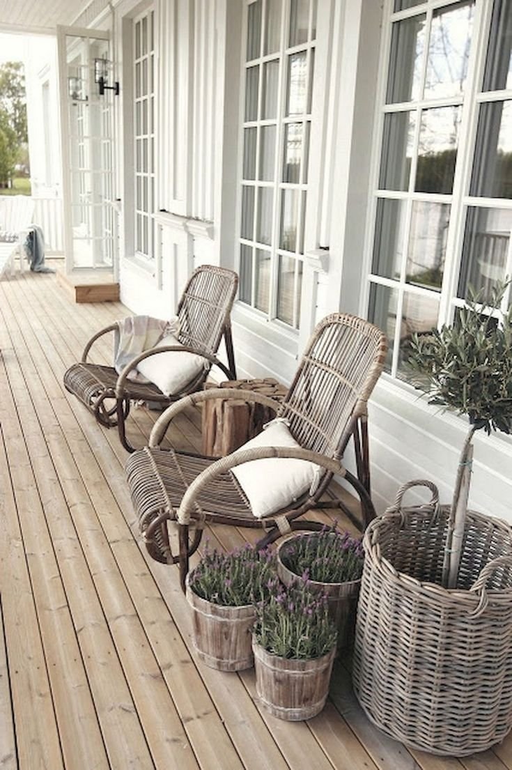 Садовая мебель в скандинавском стиле