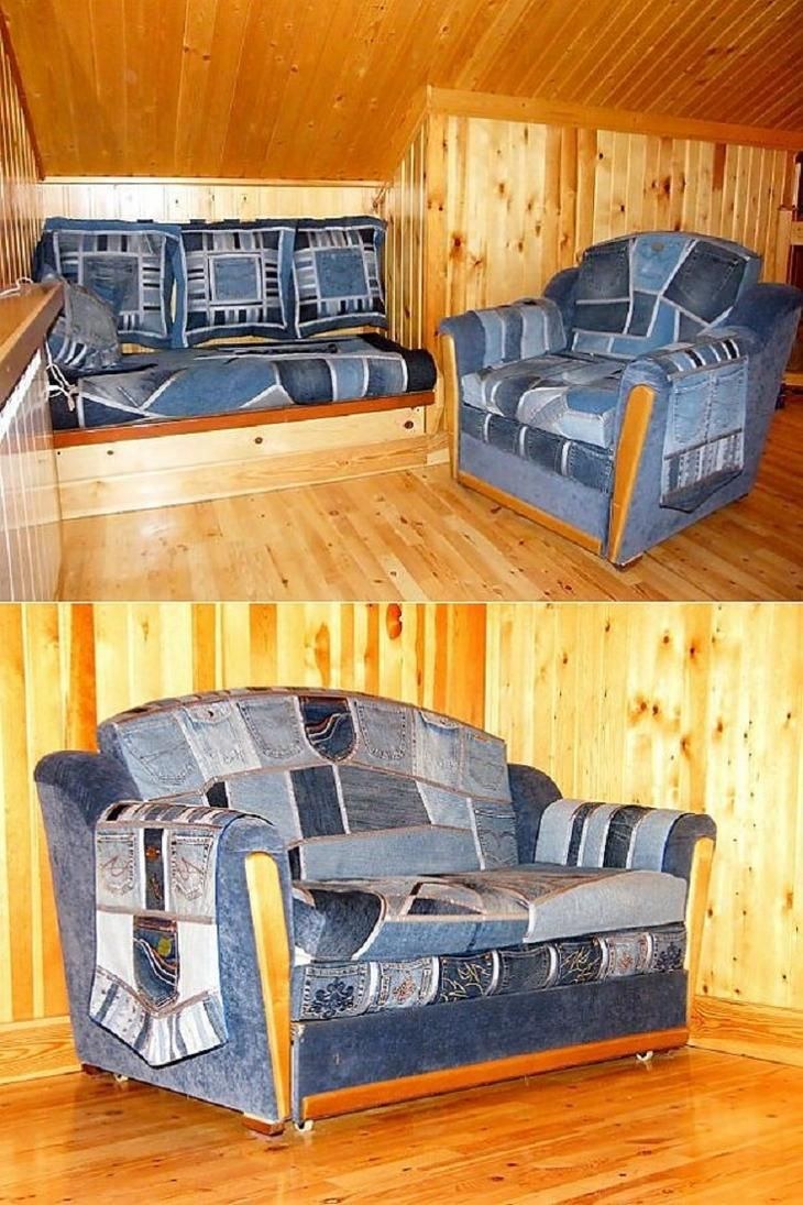 Переделки из старого дивана