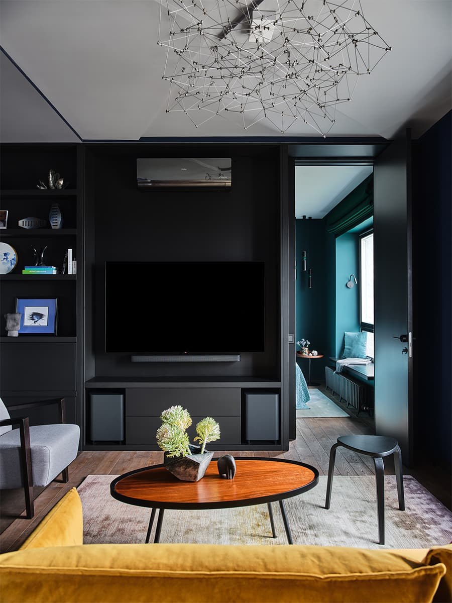 Интерьер для молодого человека в современном стиле