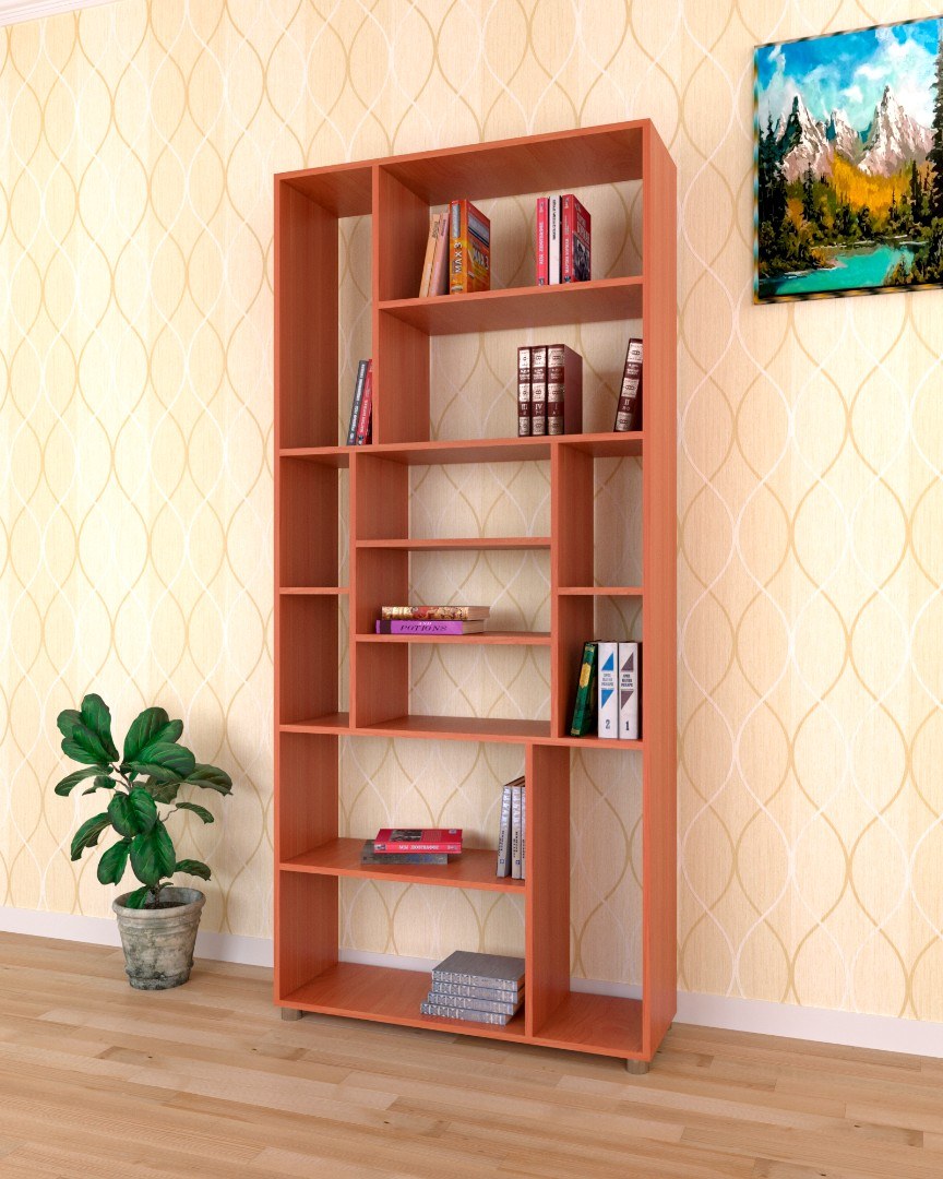 Стеллаж книжный орех цвет