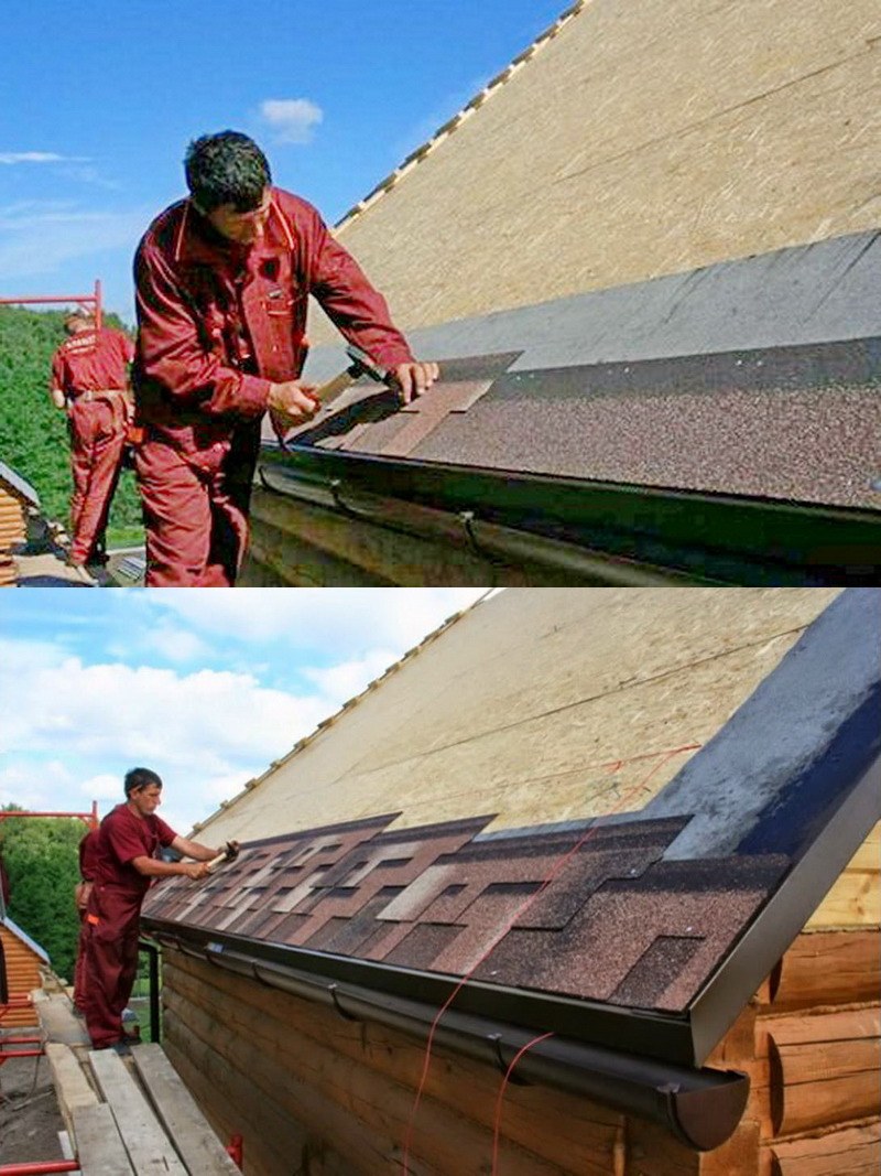 Шинглас ТЕХНОНИКОЛЬ монтаж