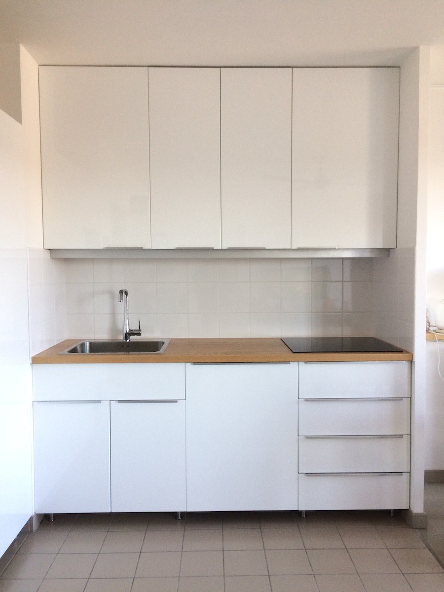 Кухня икеа Веддинге белый