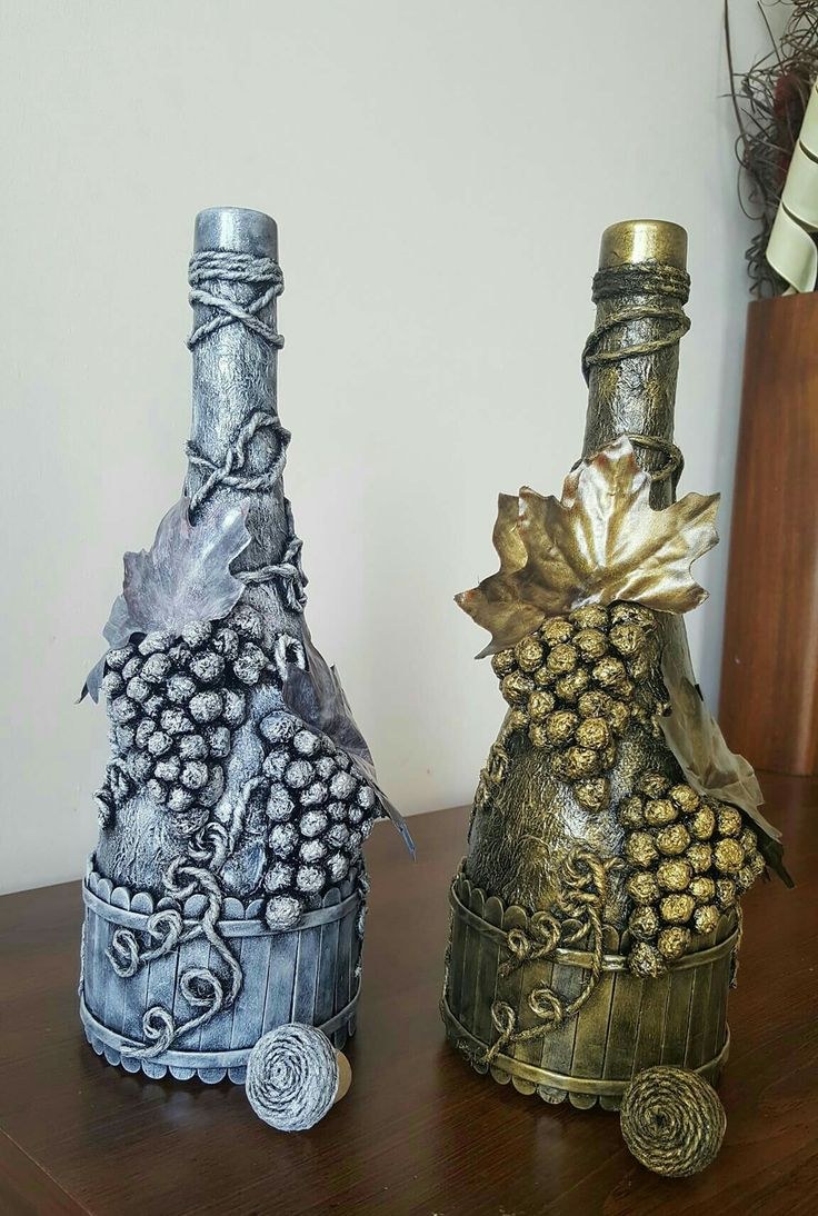 Декор бутылок