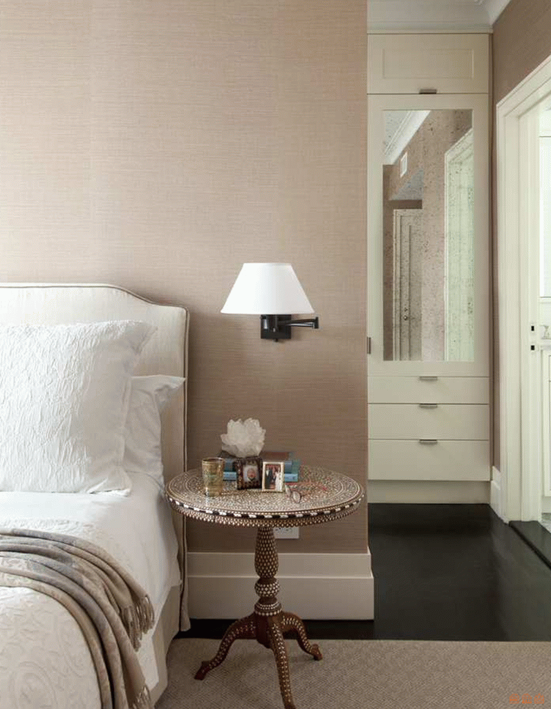 Бежевые стены в интерьере