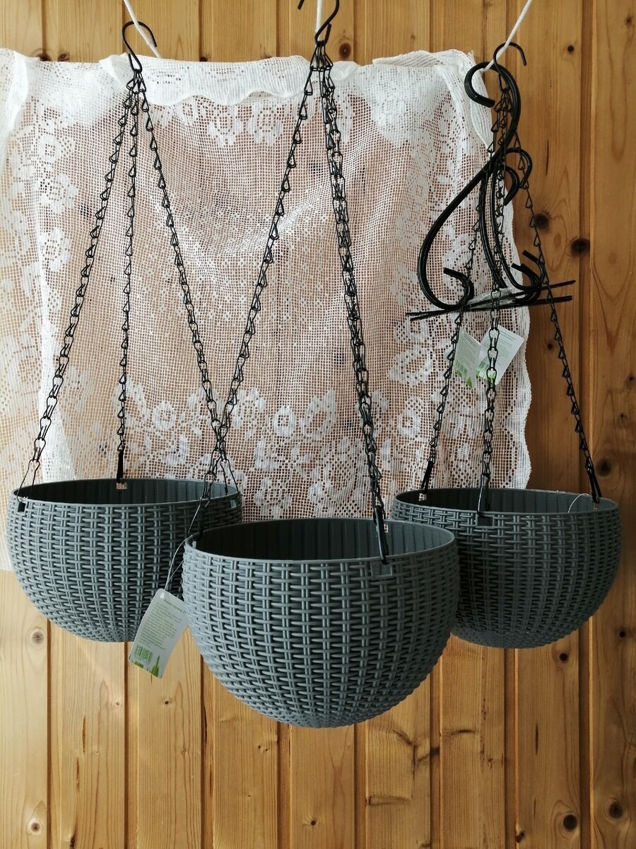 Кашпо подвесное 170422030 металл