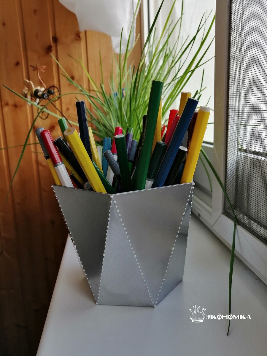 Переделка металлического кашпо