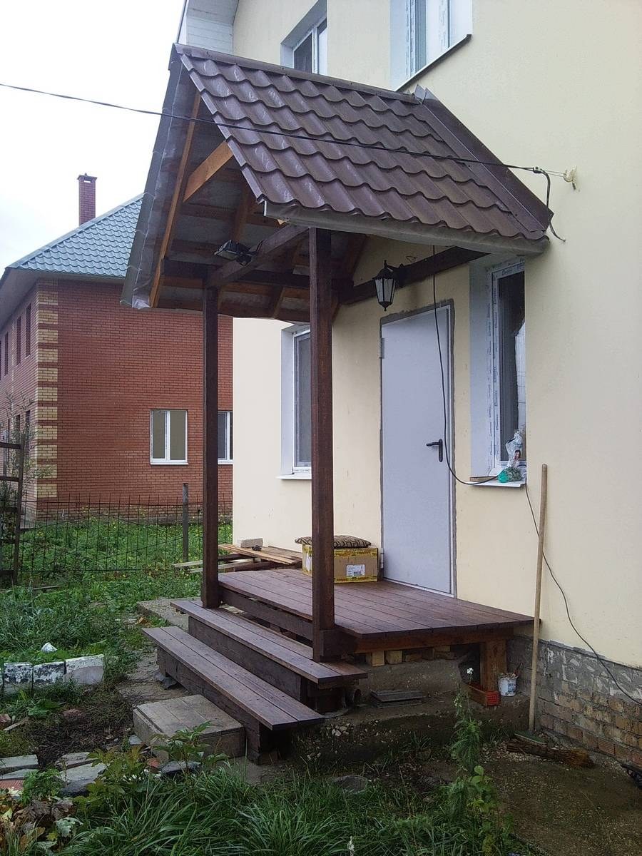 Козырек для крыльца