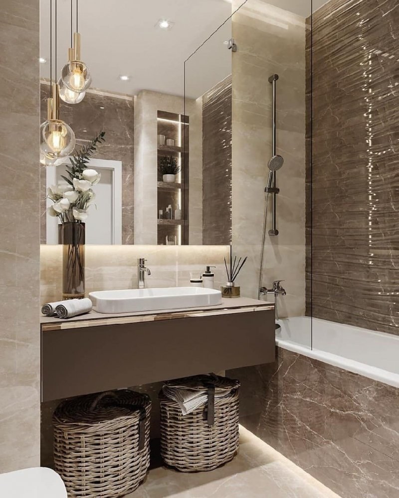 Ванный комнаты интерьеры