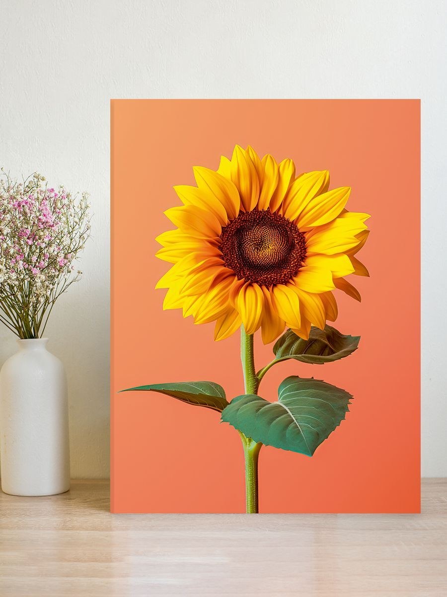 Подсолнухи на стене