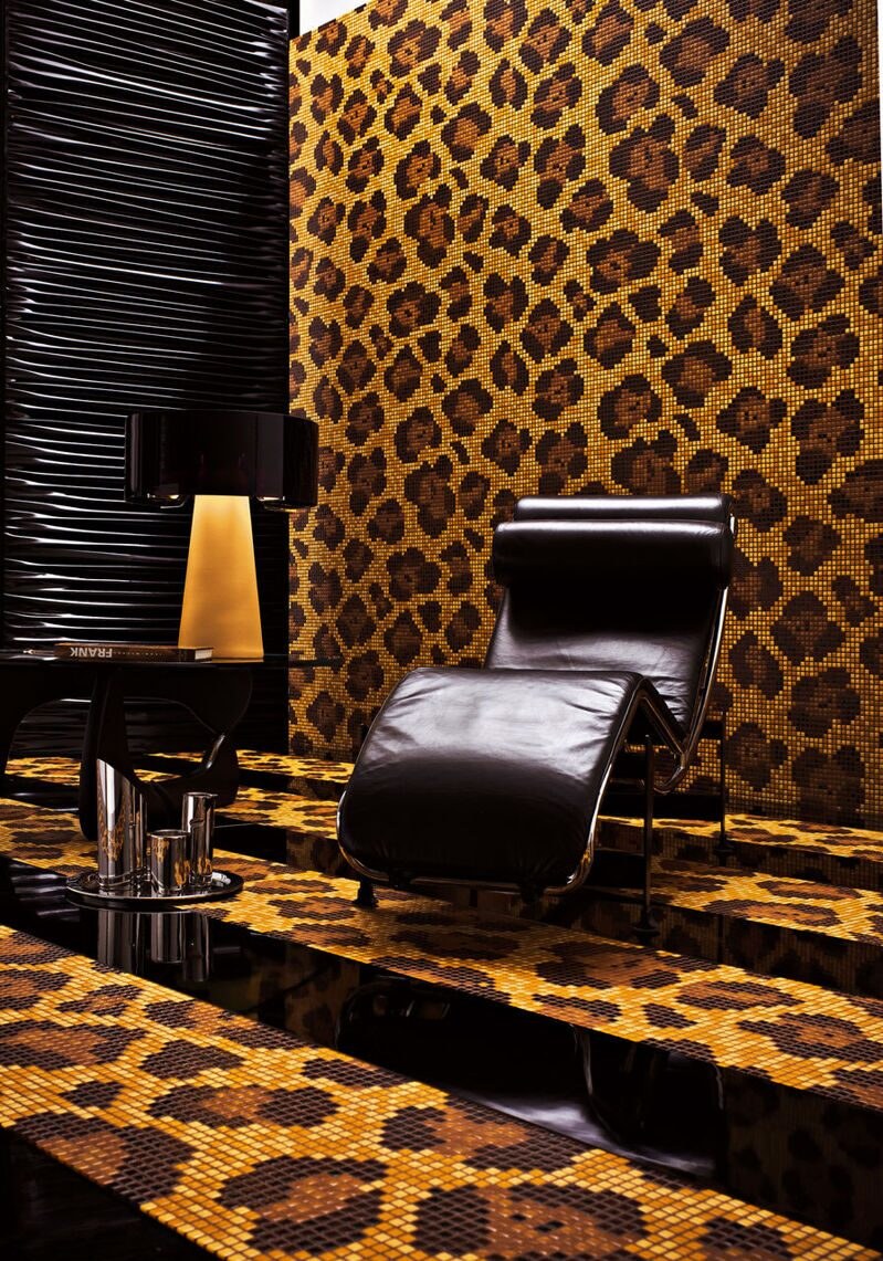 Леопард в интерьере