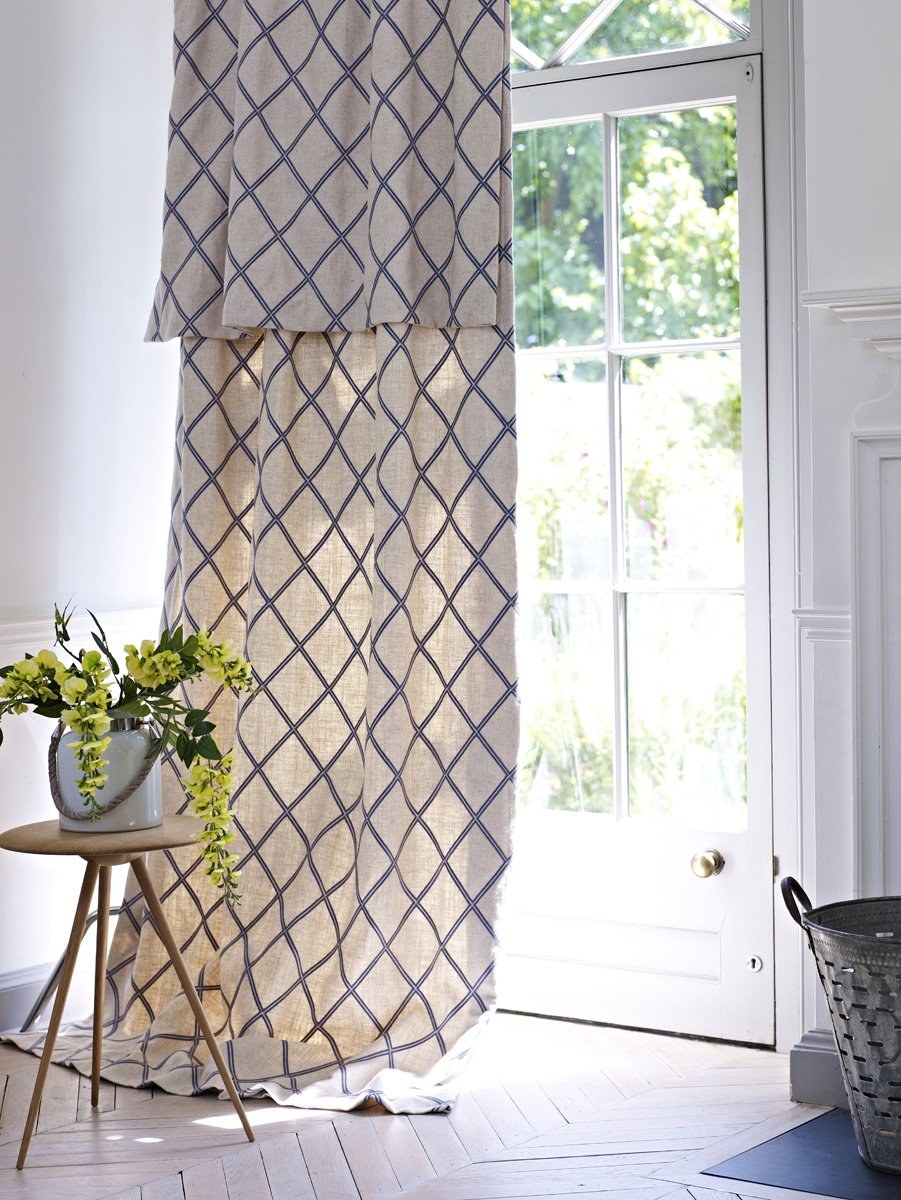 Шторы в ромбик