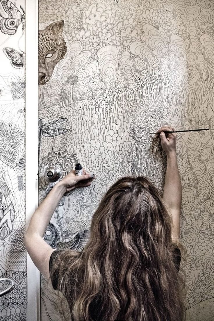 Разрисованные стены