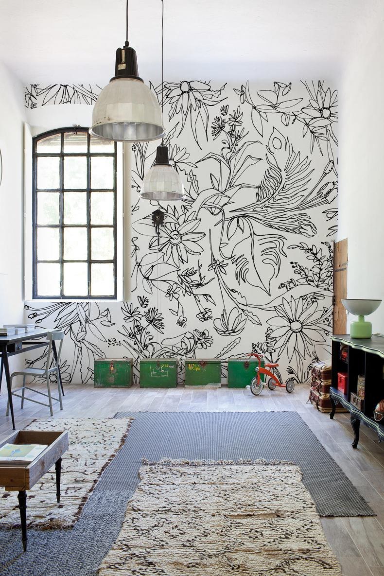 Дизайнерская роспись стен