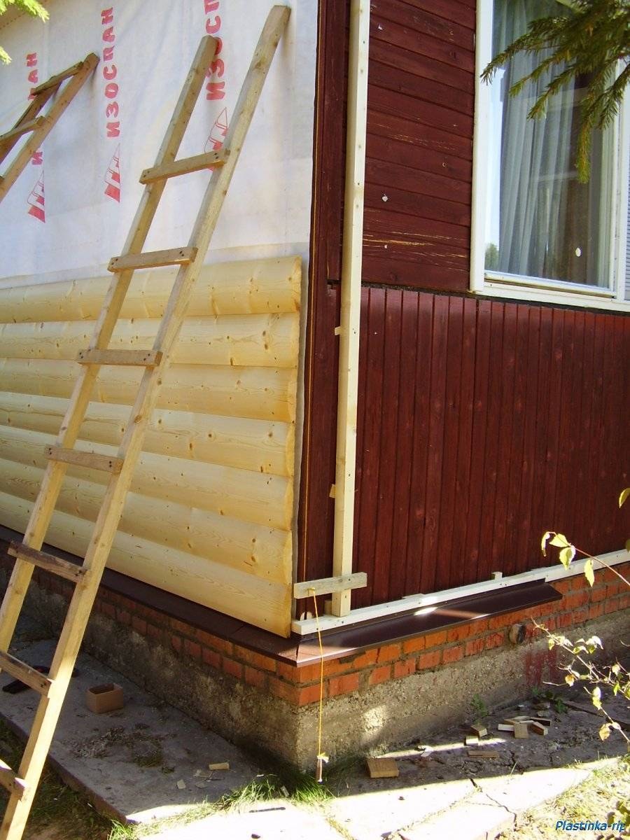 Обшивка бани снаружи