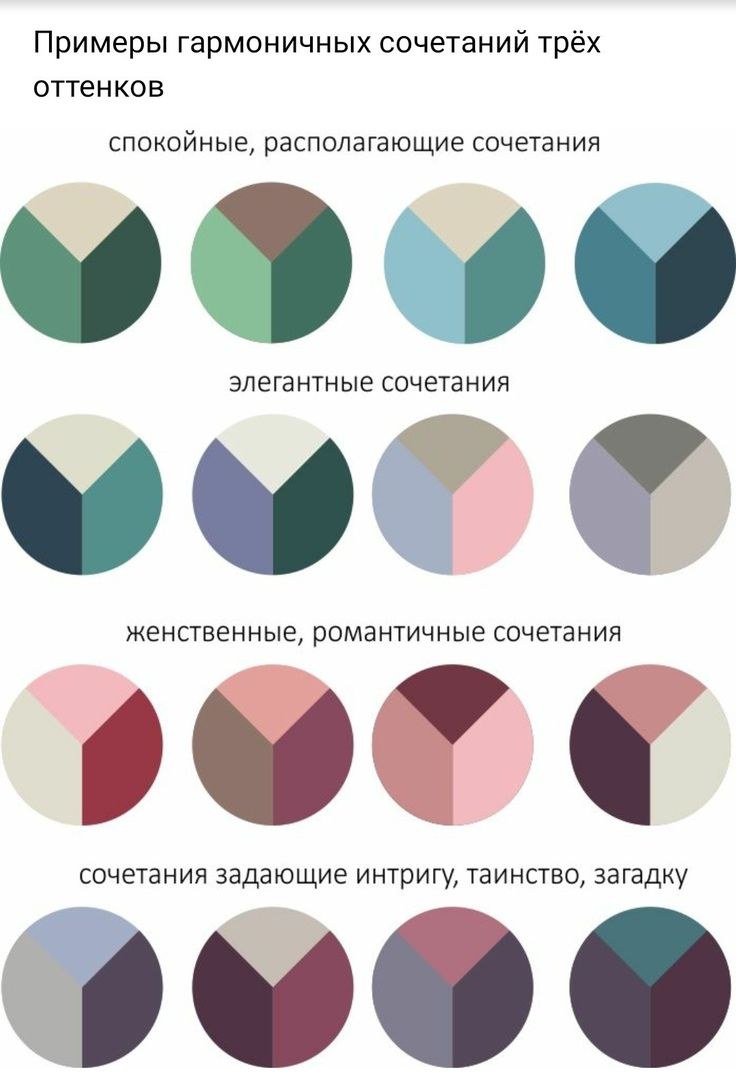 Красивые сочетания цветов