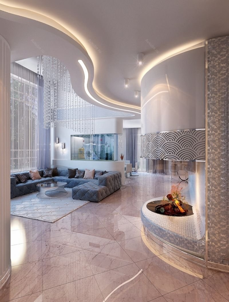 Красивые потолки