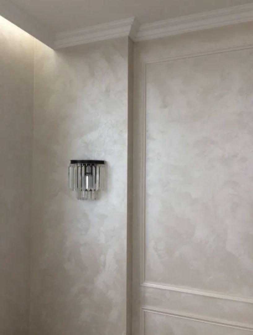 Венецианская штукатурка мокрый шелк