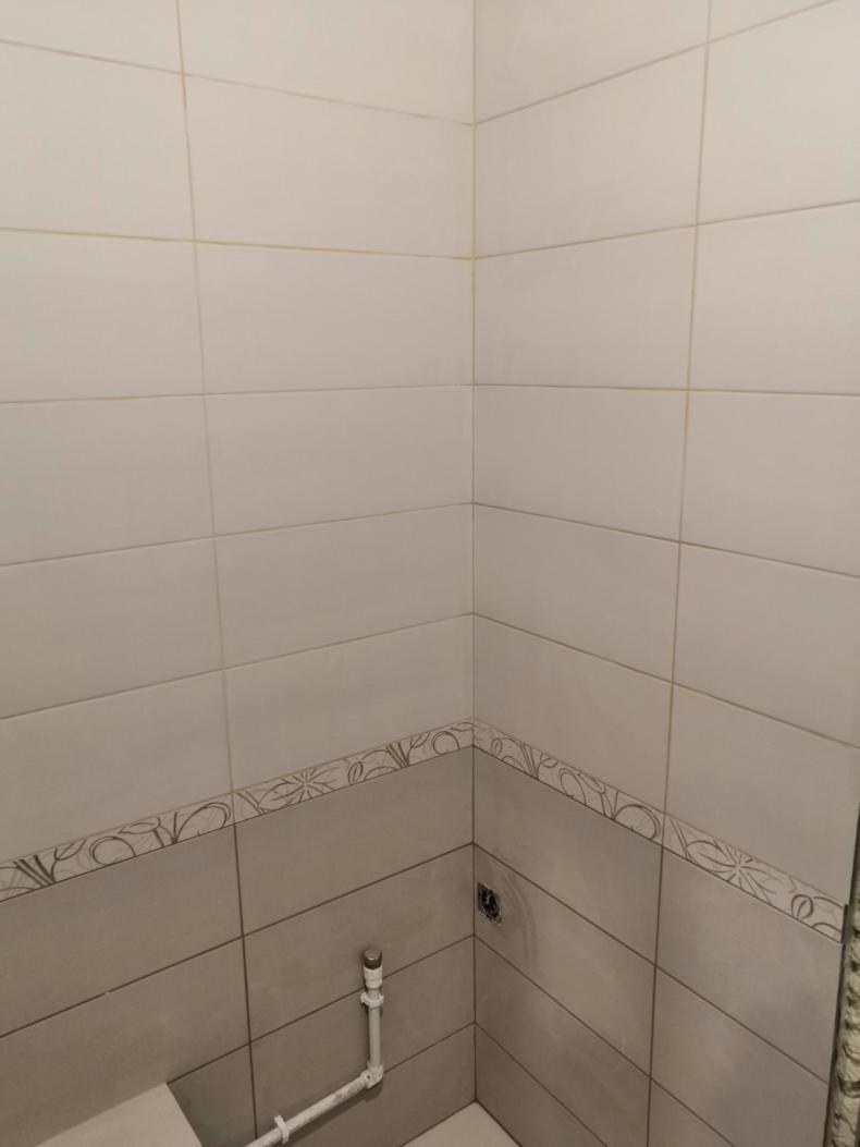 Затирка для белой плитки в ванной