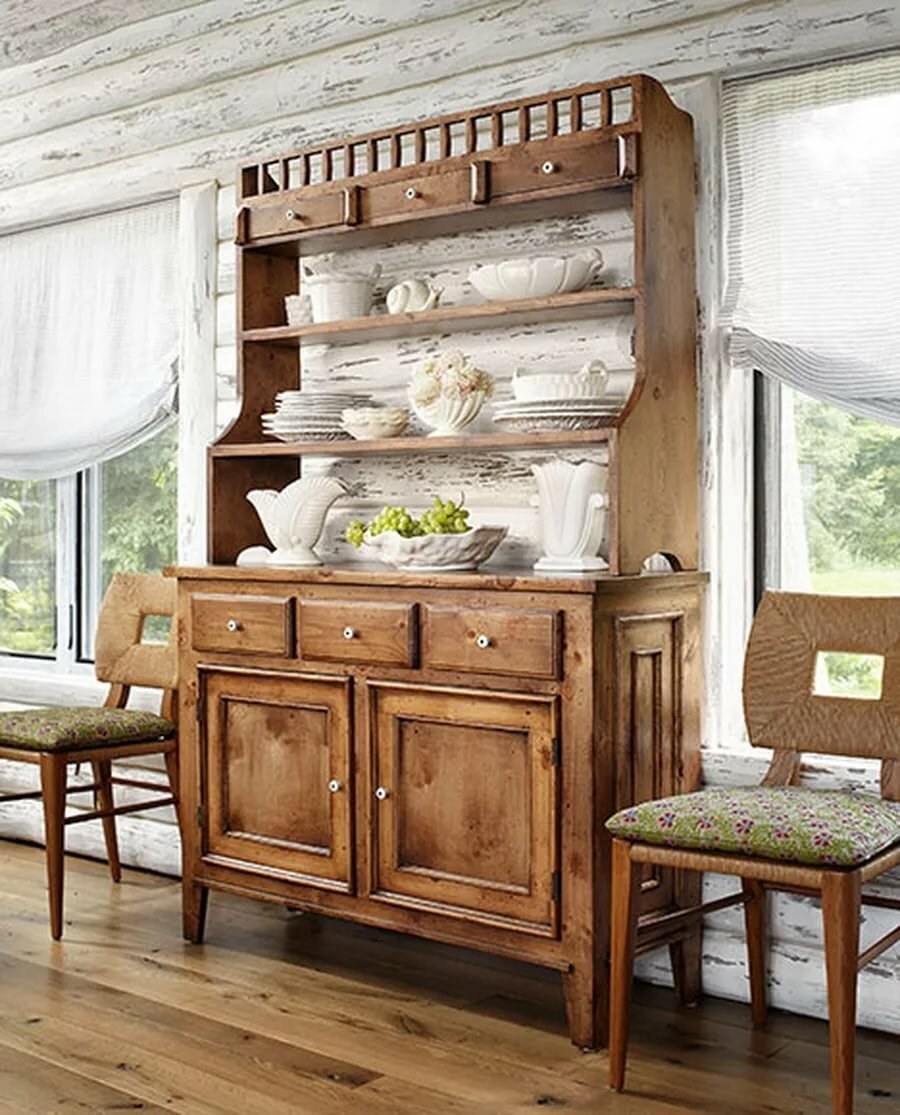 Буфет сервант кухонный в стиле Кантри