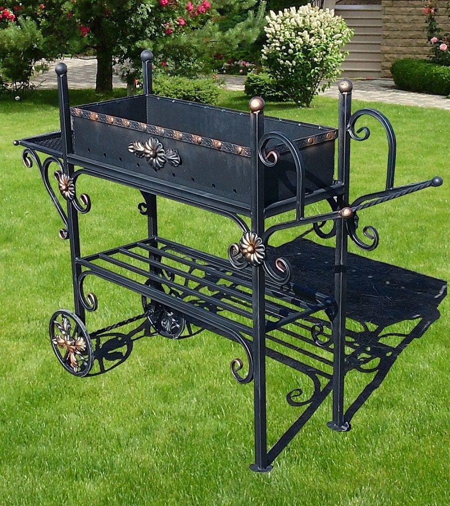 Мангал пикник Протект ковка