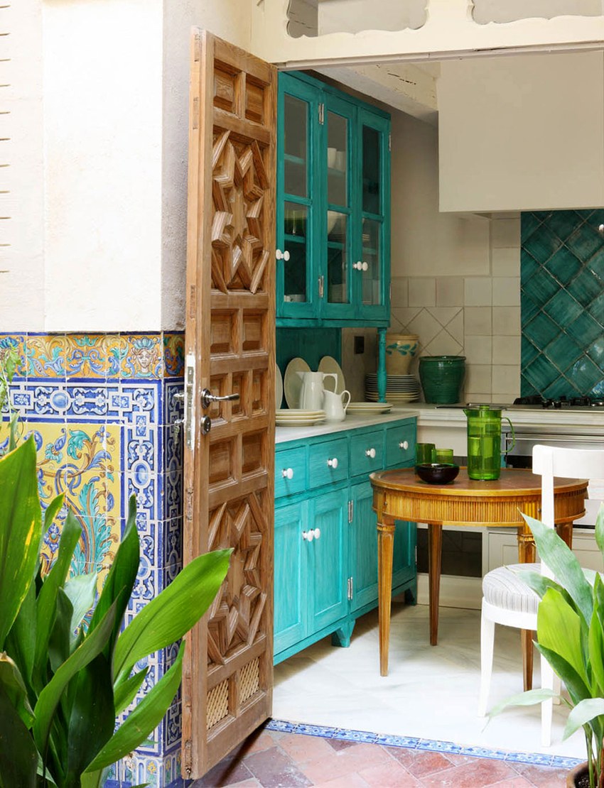 Маленькие кухни в средиземноморском стиле