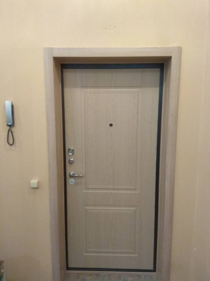 Откосы входной двери